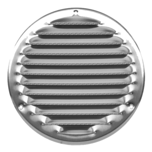 Europlast MR160i – Περσίδα Εξαερισμού Ανοξείδωτη (Inox) με Πλέγμα Προστασίας