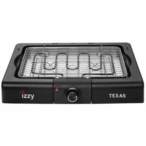 Izzy IZ-8102 Επιτραπέζια Ηλεκτρική Ψησταριά Σχάρας 2400W 223785