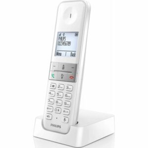 Philips D4701W/34 Ασύρματο Τηλέφωνο με Aνοιχτή Aκρόαση