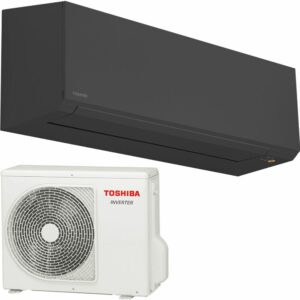 Toshiba RAS-B24G3KVSGB-E+RAS-24J2AVSG-E1 Edge Κλιματιστικό Inverter 24000 BTU A++/A+ με WiFi Black