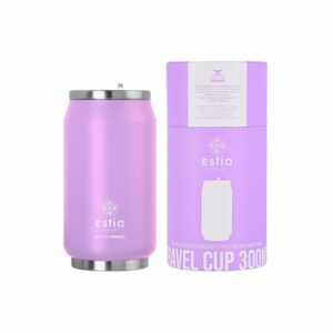 Estia Save the Aegean Θερμος Travel Cup 300ml Lavender Purple 01-16715