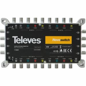 Televes Nevoswitch 714601 9 Inputs - 8 Outputs Πολυδιακόπτης 9X9X8
