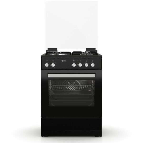 Thermogatz TGS 3531 BL Κουζίνα 60lt με Εστίες Φυσικού Αερίου Π60εκ. Μαύρο 04.401.065