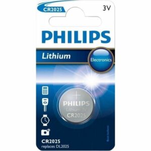 Philips CR2025/01 Electronics Lithium Μπαταρία Ρολογιών CR2025 3V 1τμχ