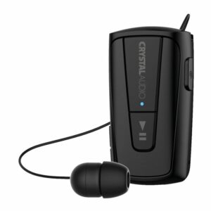 Crystal Audio R3K In-ear Bluetooth Handsfree Ακουστικό Μαύρο