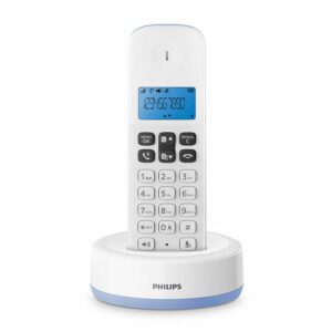 Philips D1611 Ασύρματο Τηλέφωνο με Aνοιχτή Aκρόαση Γαλάζιο